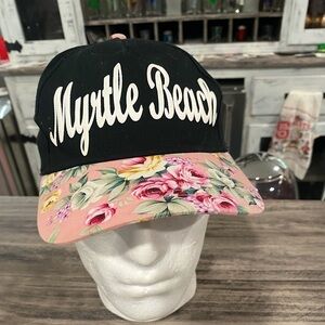 Floral Myrtle Beach South Carolina Hat